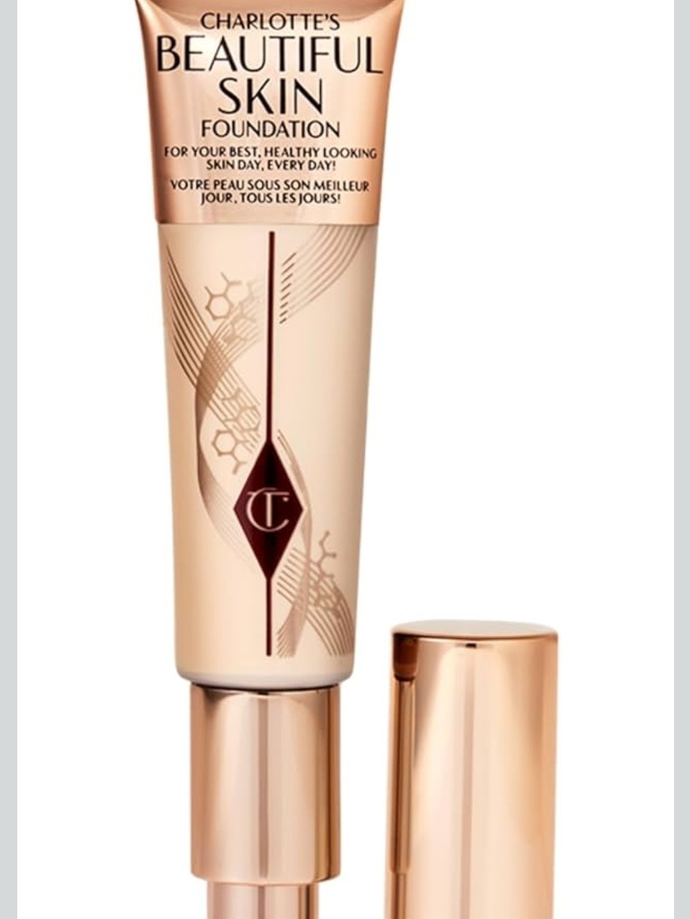 Charlotte Tilbury Beautiful Skin Foundation - 1 Neutral New In Box 1 Fl Oz